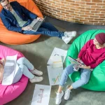 بین بپ پشتی دار رنگ سبز