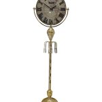 ساعت ایستاده فلزی جدید رنگ طلایی