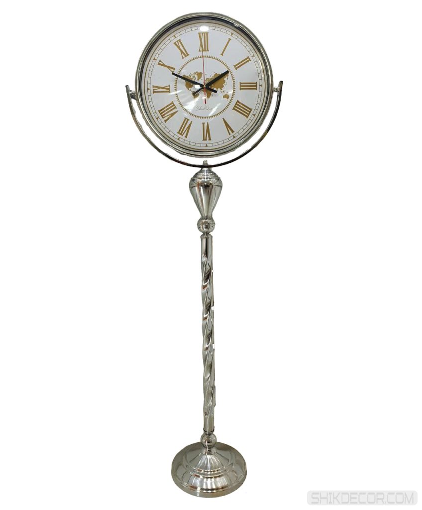 ساعت ایستاده مدرن سیلور