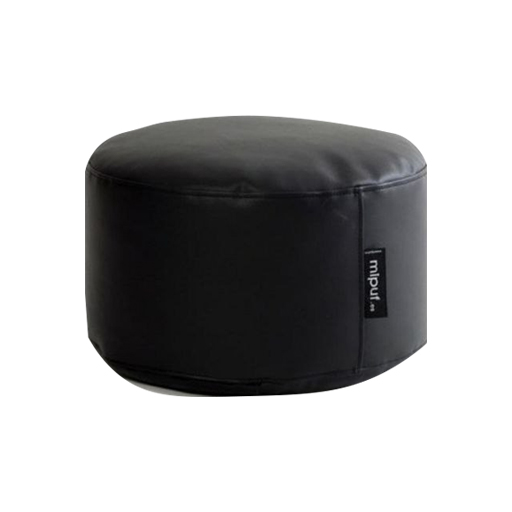 پاف چرمی مدل b1 رنگ مشکی