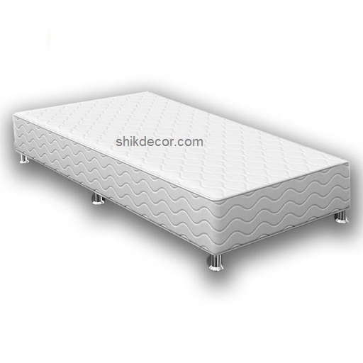 باکس تخت خواب ساده هتلی دیواره دار چوبی رویال