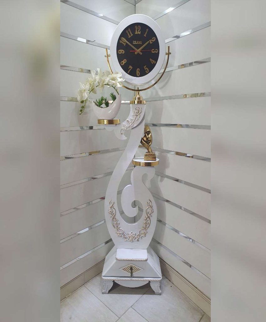 ساعت ایستاده سفید پرنس جدید