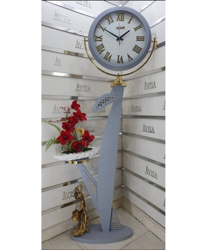 ساعت ایستاده طوسی پرنس