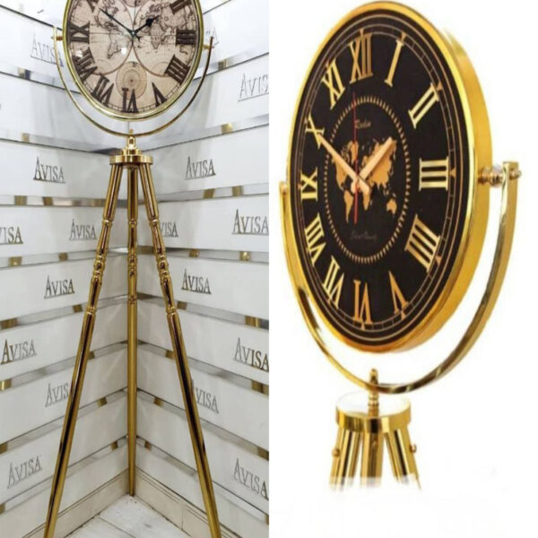 ساعت ایستاده پرنس طلایی