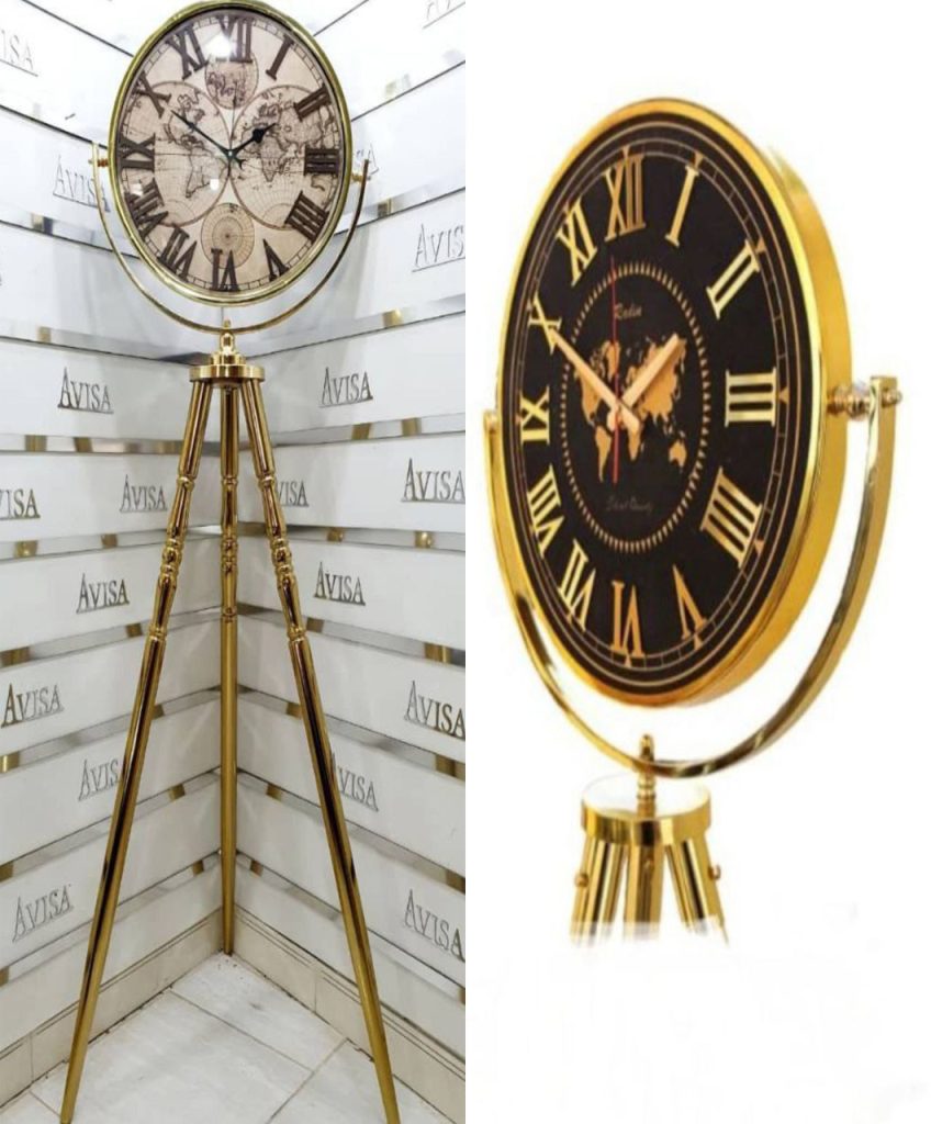 ساعت ایستاده پرنس طلایی