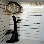 ساعت ایستاده چوبی پرنس مدل تک پایه