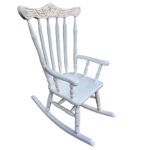 صندلی راک سفید شیک دکور