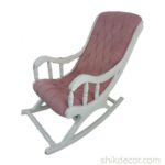 صندلی راک صورتی دسته دار شیک دکور