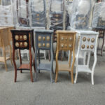 میز تلفن دو کشو