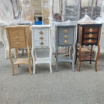 میز تلفن سه کشو