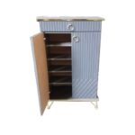 جاکفشی پایه فلزی 2 درب مدل وی شیک دکور