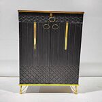 جاکفشی پایه فلزی 2 درب مدل وی شیک دکور