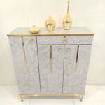 جاکفشی سه درب پایه فلزی