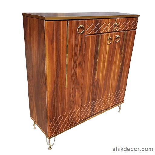 جاکفشی سه درب پایه فلزی