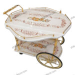 میز بار سفید گل