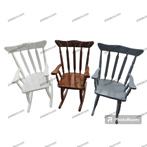 صندلی راک کودک سفید