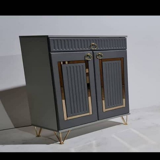 جاکفشی دو درب مدل آیینه کاری