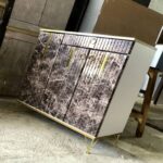 جاکفشی سه درب طرح سنگ