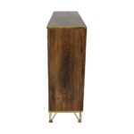 جاکفشی پایه فلزی سه درب ساده