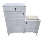 جاکفشی مدل دو پله نشیمن دار شیک دکور