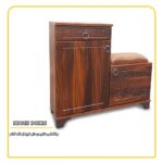 جاکفشی مدل دو پله نشیمن دار