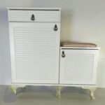 جاکفشی مدل دو پله نشیمن دار شیک دکور