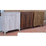 جا کفشی سه درب چوبی مدل ستاره