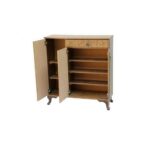 جا کفشی سه درب چوبی مدل ستاره