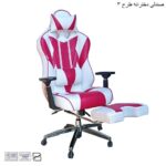 صندلی گیمینگ صورتی دخترانه RACER s750