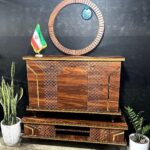 آیینه کنسول مدل باران