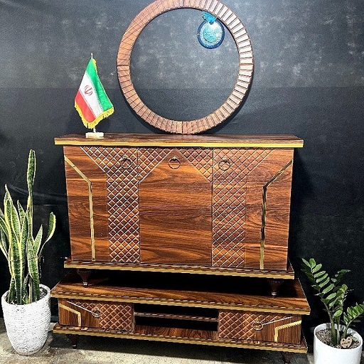 آیینه کنسول مدل باران