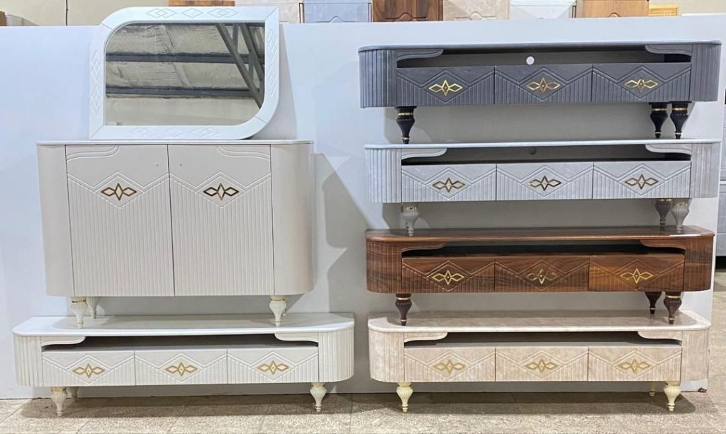 میز تلویزیون خط لوزی با کیفیت