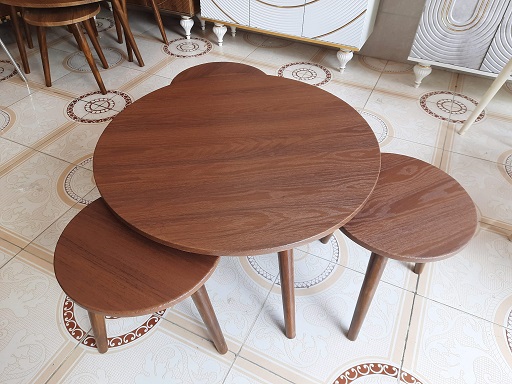 میز جلومبلی عسلی دایره جلو مبلی