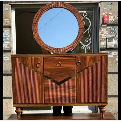 آیینه و کنسول طرحدار مدل سون