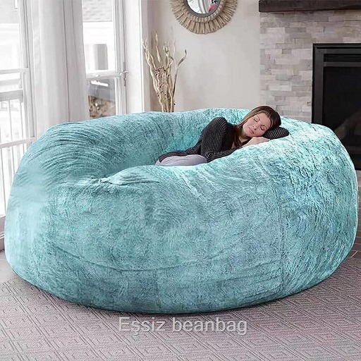 مبل شنی دو نفره حوله ای طوسی تیره کد099