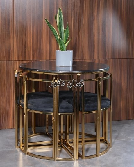 میز ناهارخوری ۴ نفره فلزی