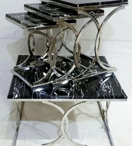 میز جلومبلی عسلی فلزی مدل ورساج