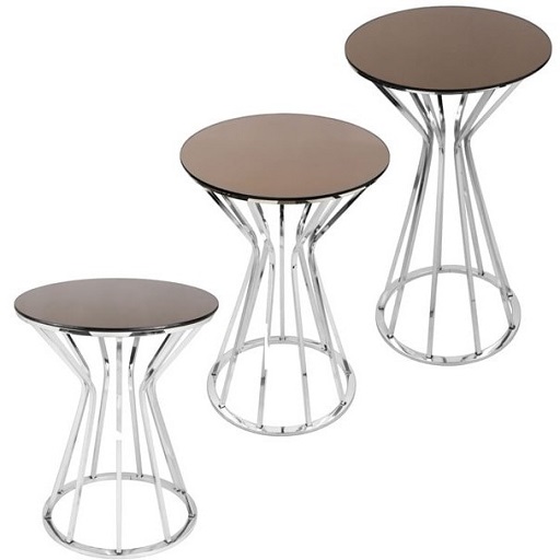 میز جلومبلی عسلی فلزی مدل چتری